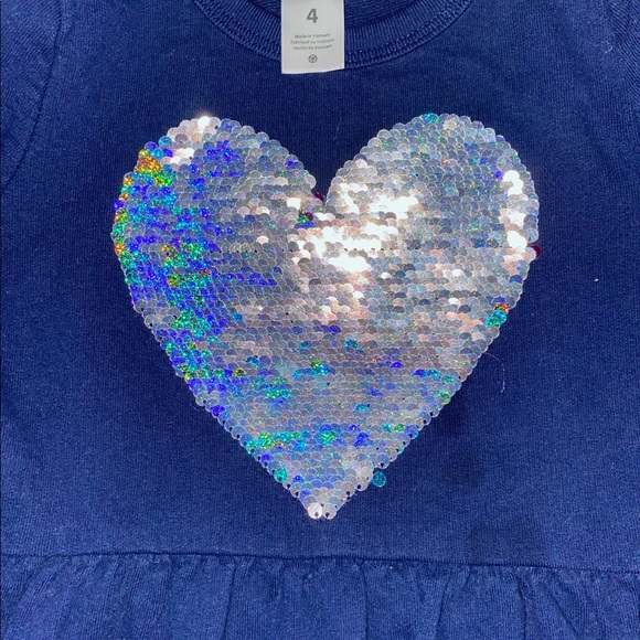 Dress with sequins details - Picture 2 of 8